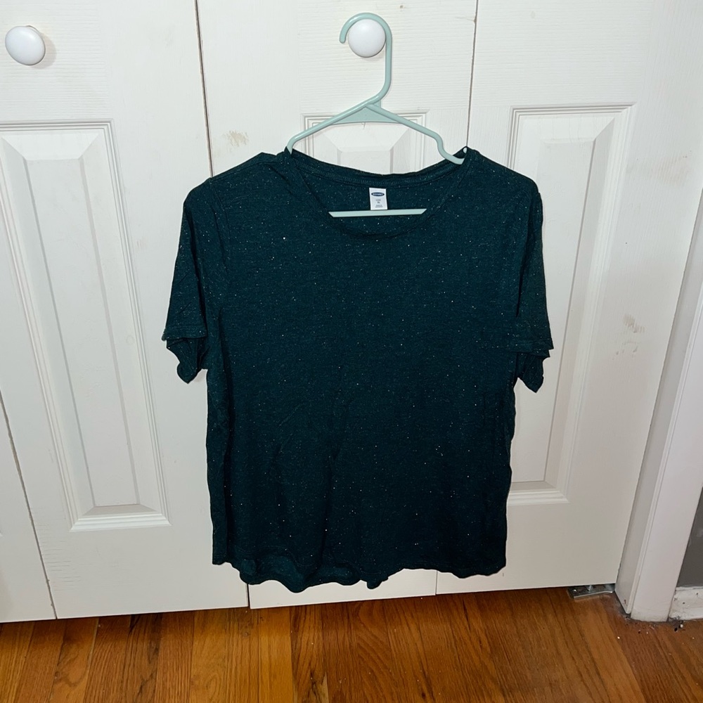 Old navy luxe glitter tee